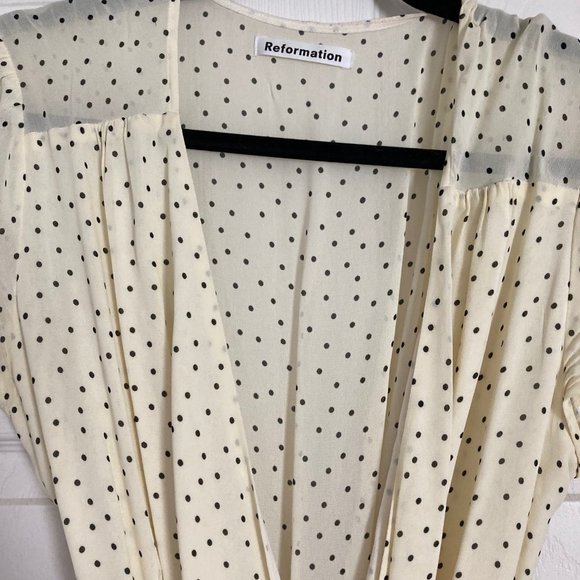 LAST CHANCE! Reformation Midi Wrap Dress - Picture 5 of 5